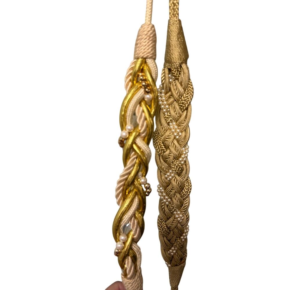 1980's Braided Belts PAIR